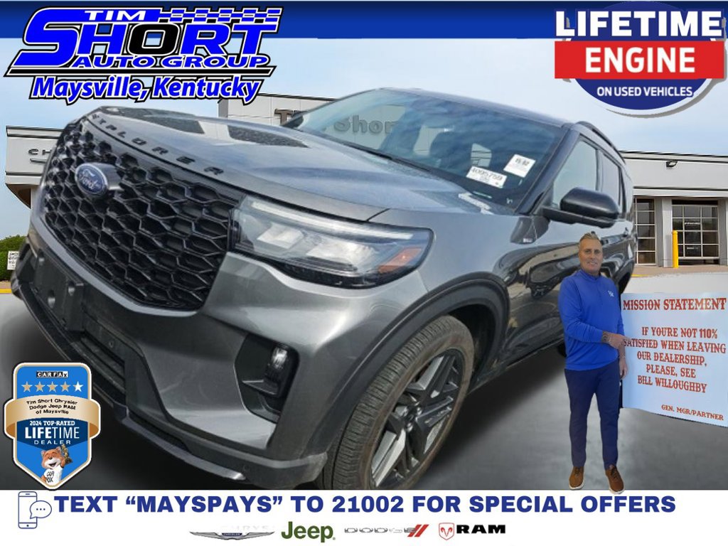 Used 2025 Ford Explorer ST-Line w/ ST-Line Street Pack AWD/4WD image 1