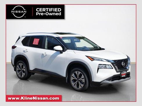 Certified 2023 Nissan Rogue SV w/ SV Premium B Package AWD/4WD image 1