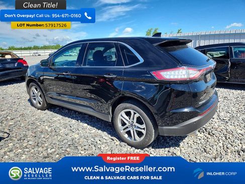 Used 2016 Ford Edge Titanium w/ Technology Package AWD/4WD image 3