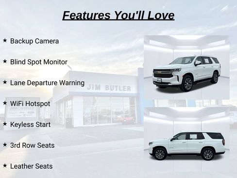 Used 2023 Chevrolet Tahoe LT w/ Luxury Package AWD/4WD image 19