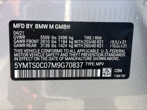 Used 2021 BMW X3 M w/ Executive Package image 35