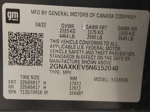 Used 2022 Chevrolet Equinox LT FWD image 33