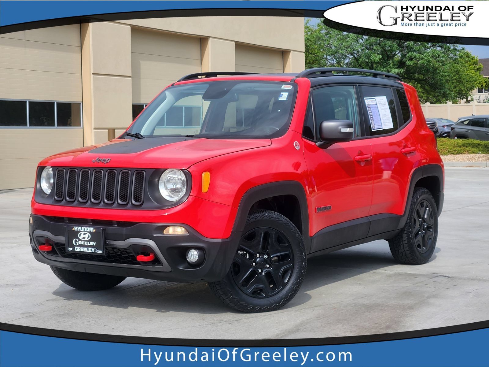 Used 2018 Jeep Renegade Trailhawk AWD/4WD image 1