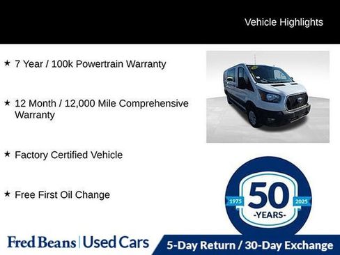Certified 2024 Ford Transit 250 Base w/ Exterior Upgrade Package image 9