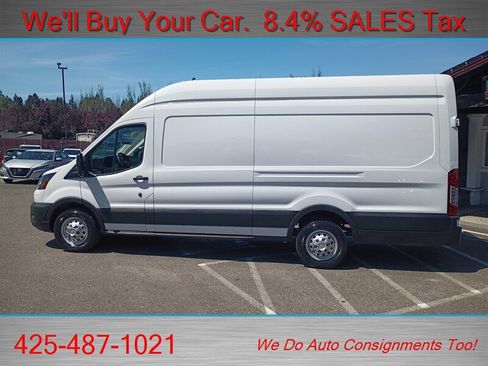 Used 2023 Ford Transit 250 148 High Roof Extended AWD image 5