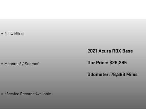 Used 2021 Acura RDX AWD image 12