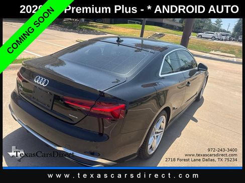 Used 2020 Audi A5 2.0T Premium Plus w/ Premium Plus AWD/4WD image 3