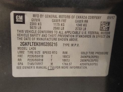 Used 2017 GMC Terrain SLE w/ Nightfall Package AWD/4WD image 33