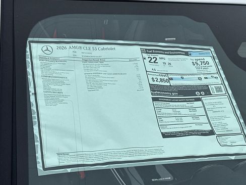 New 2026 Mercedes-Benz CLE 53 AMG 4MATIC Cabriolet image 29