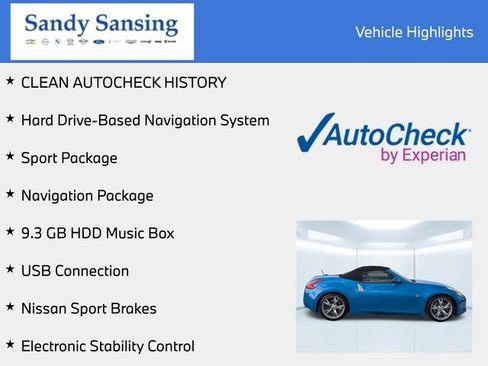 Used 2010 Nissan 370Z Touring w/ Sport Pkg image 7