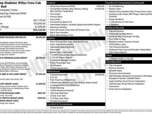 Used 2022 Jeep Gladiator Willys image 15