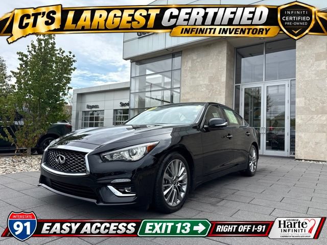 Certified 2024 INFINITI Q50 Luxe w/ Cargo Package AWD/4WD image 4