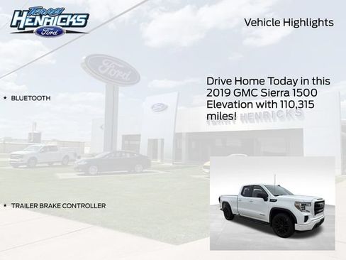 Used 2019 GMC Sierra 1500 Elevation w/ X31 Off-Road Package AWD/4WD image 4