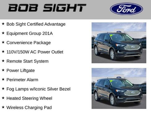Used 2024 Ford Edge SEL w/ Convenience Package AWD/4WD image 3