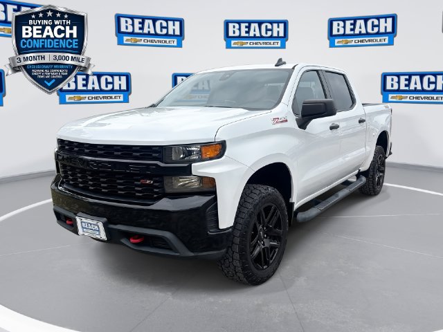 Used 2021 Chevrolet Silverado 1500 Custom Trail Boss w/ Safety Confidence Package AWD/4WD image 1