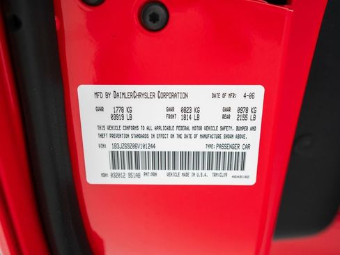 Used 2006 Dodge Viper SRT-10 RWD image 29