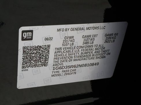 Used 2022 Cadillac CT5 V Blackwing w/ Parking Package RWD image 25