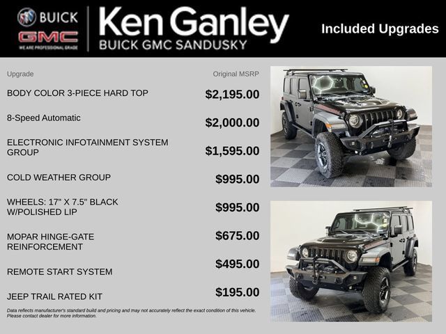 Used 2018 Jeep Wrangler Unlimited Rubicon AWD/4WD image 3