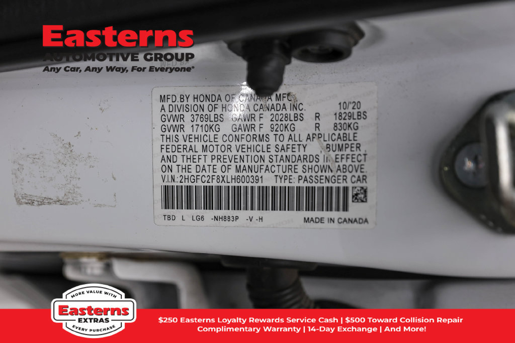 Used 2020 Honda Civic Sport image 31