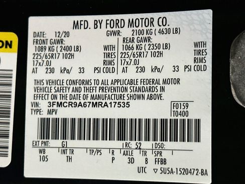 Used 2021 Ford Bronco Sport AWD/4WD image 12