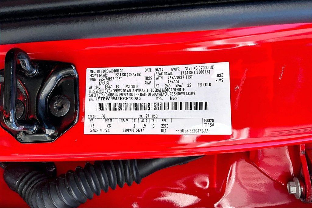 Used 2019 Ford F150 XL w/ Equipment Group 101A Mid AWD/4WD image 35