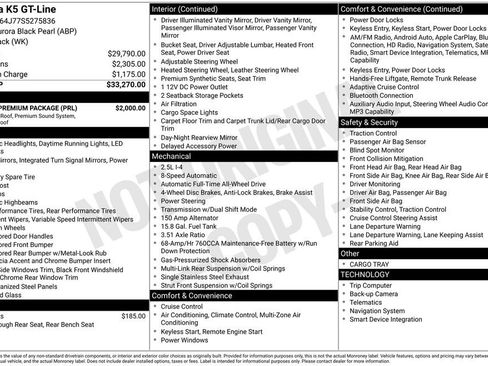 Used 2025 Kia K5 GT-Line w/ GT-Line Premium Package image 4