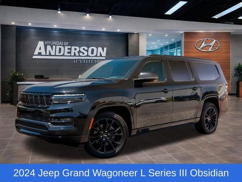 Used 2024 Jeep Grand Wagoneer L Series III w/ Rear Seat Video Group 1 AWD/4WD image 1