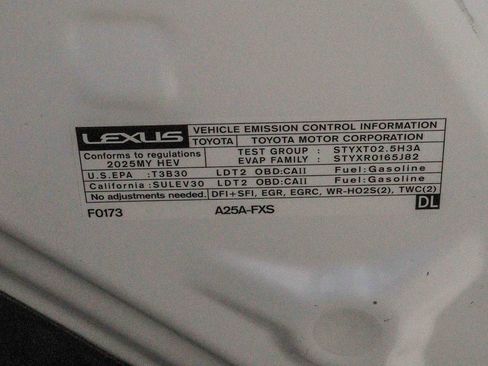 Certified 2025 Lexus RX 350h w/ Convenience Package AWD/4WD image 29