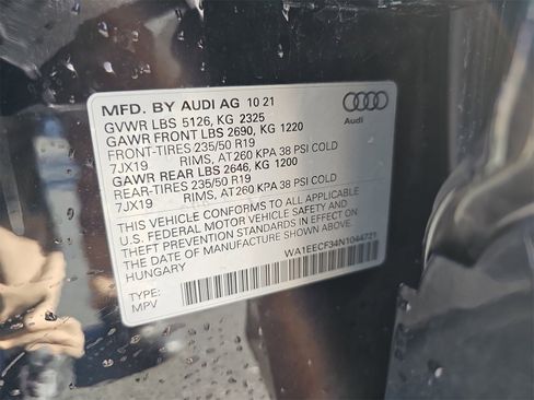 Used 2022 Audi Q3 2.0T Premium Plus w/ Premium Plus Package image 38