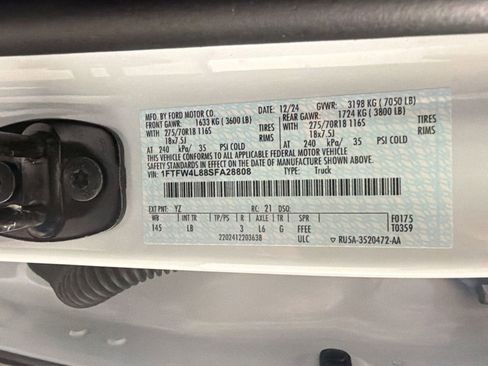 Used 2025 Ford F150 Tremor w/ Bed Utility Package image 18