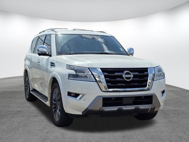 Used 2023 Nissan Armada Platinum w/ Captain's Chairs Package RWD image 4