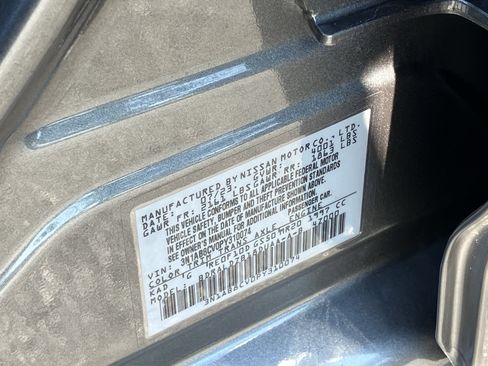 Used 2023 Nissan Sentra SV w/ All-Weather Package FWD image 30