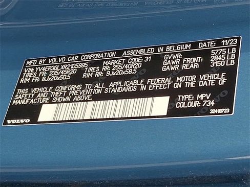 Certified 2024 Volvo C40 P8 Recharge Plus w/ Climate Package image 26