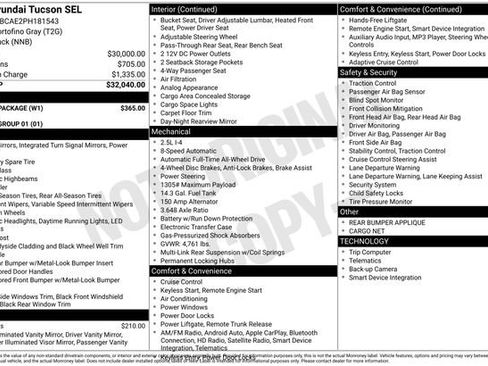 Used 2023 Hyundai Tucson SEL w/ Winter Package image 10