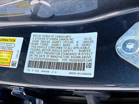 Used 2025 Honda Civic Sport image 36