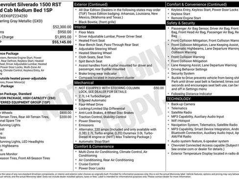 Certified 2023 Chevrolet Silverado 1500 RST AWD/4WD image 5