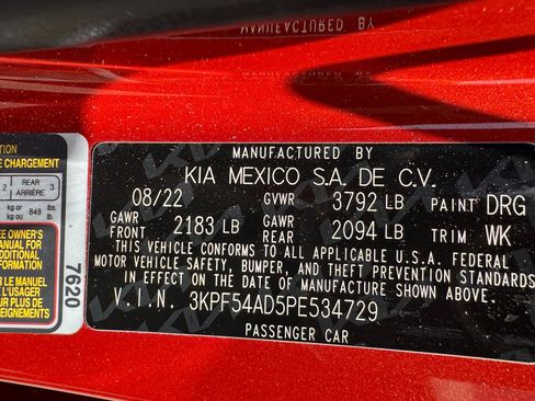 Used 2023 Kia Forte GT-Line w/ GT-Line Premium Package FWD image 20