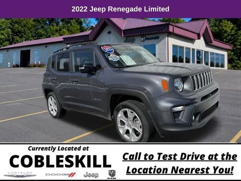 Used 2022 Jeep Renegade Limited AWD/4WD image 1