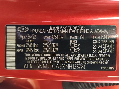 Used 2022 Hyundai Tucson SEL w/ Convenience Package AWD/4WD image 33