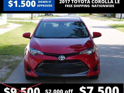 Used 2017 Toyota Corolla LE FWD image 2