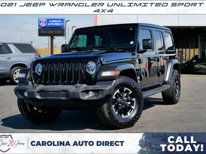 Used 2021 Jeep Wrangler Unlimited Sport w/ Sun And Sound Package