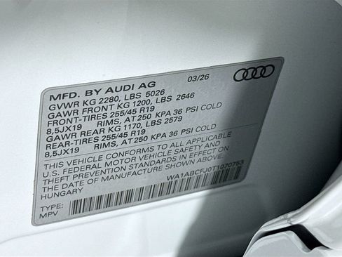 Used 2026 Audi Q3 quattro 2.0T AWD/4WD image 32