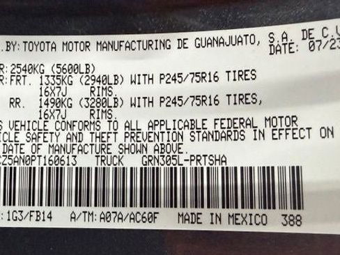 Used 2023 Toyota Tacoma SR AWD/4WD image 24