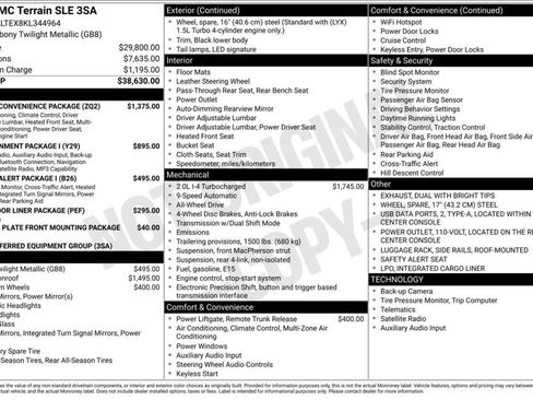 Used 2019 GMC Terrain SLE w/ Driver Convenience Package AWD/4WD image 6