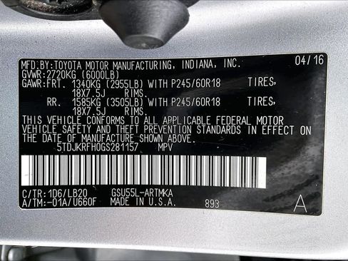 Used 2016 Toyota Highlander XLE image 37