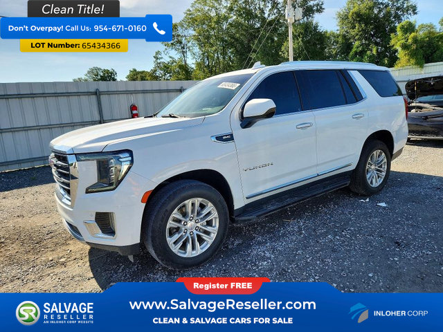 Used 2021 GMC Yukon SLT RWD image 1