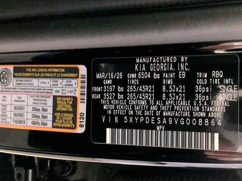 New 2027 Kia Telluride SX X-Line AWD/4WD image 13