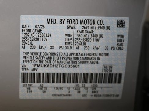 New 2026 Ford Explorer Active w/ Active Comfort Package AWD/4WD image 33