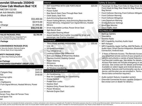 Used 2024 Chevrolet Silverado 2500 Custom w/ Custom Value Package AWD/4WD image 33