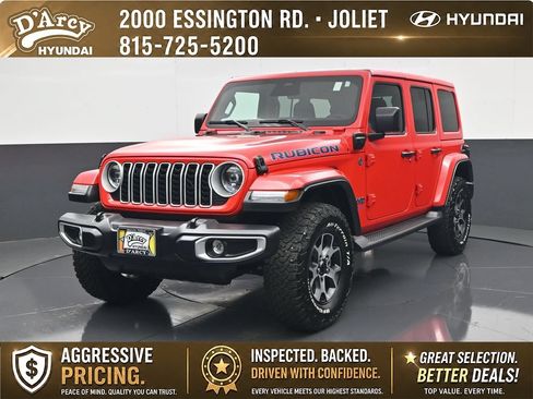 Used 2025 Jeep Wrangler Unlimited Sahara AWD/4WD image 1